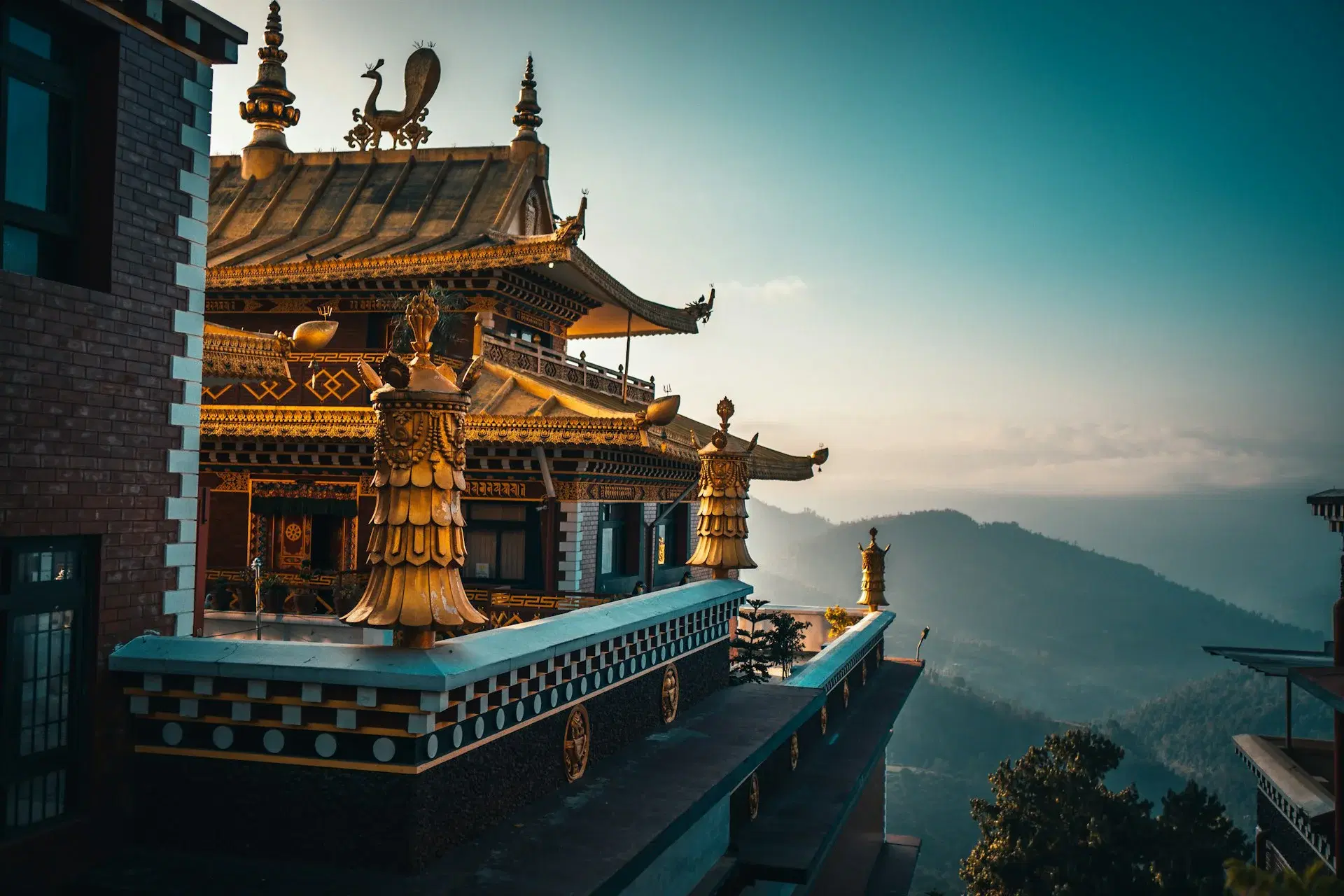 Scenic view of Bhutan