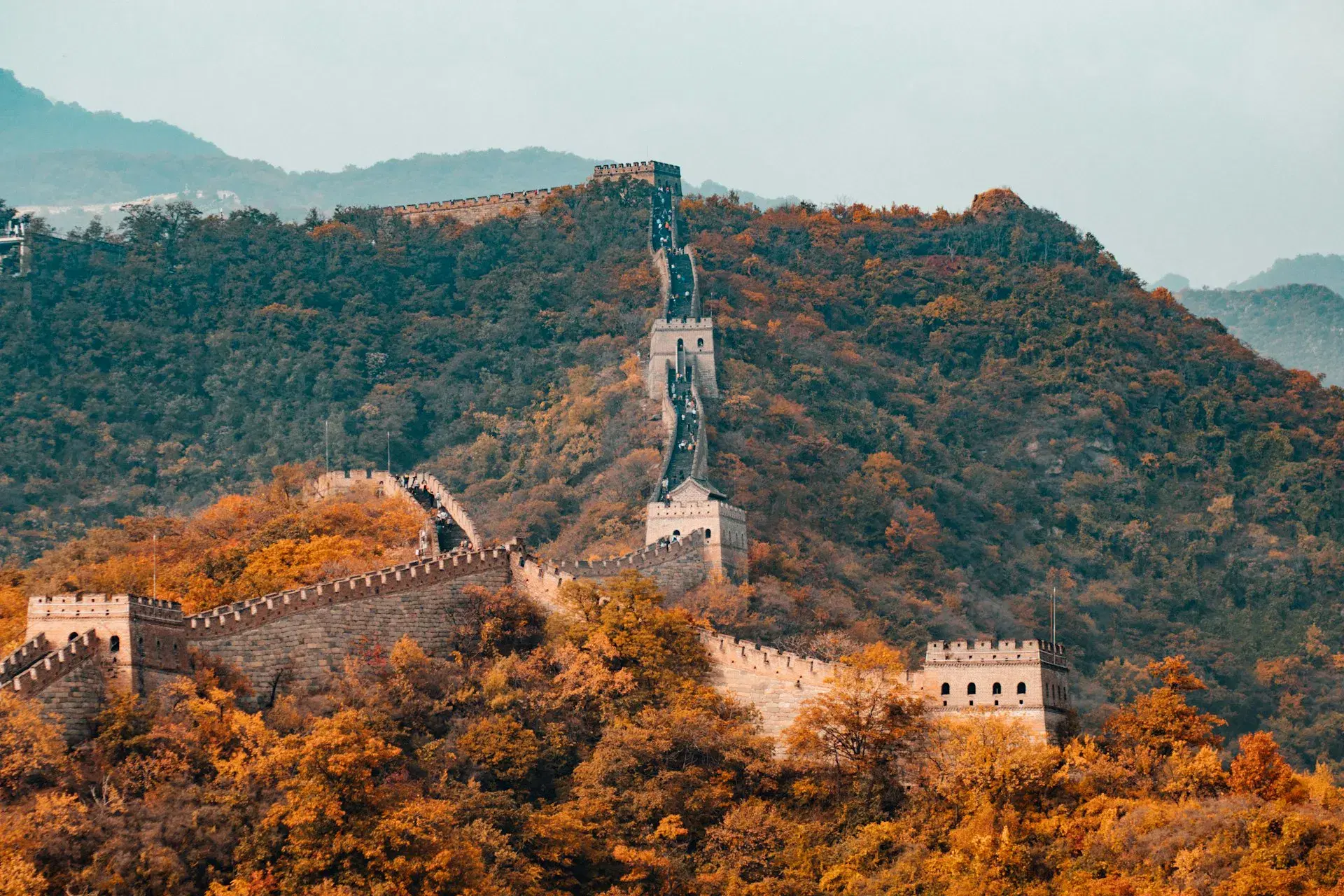 Scenic view of China