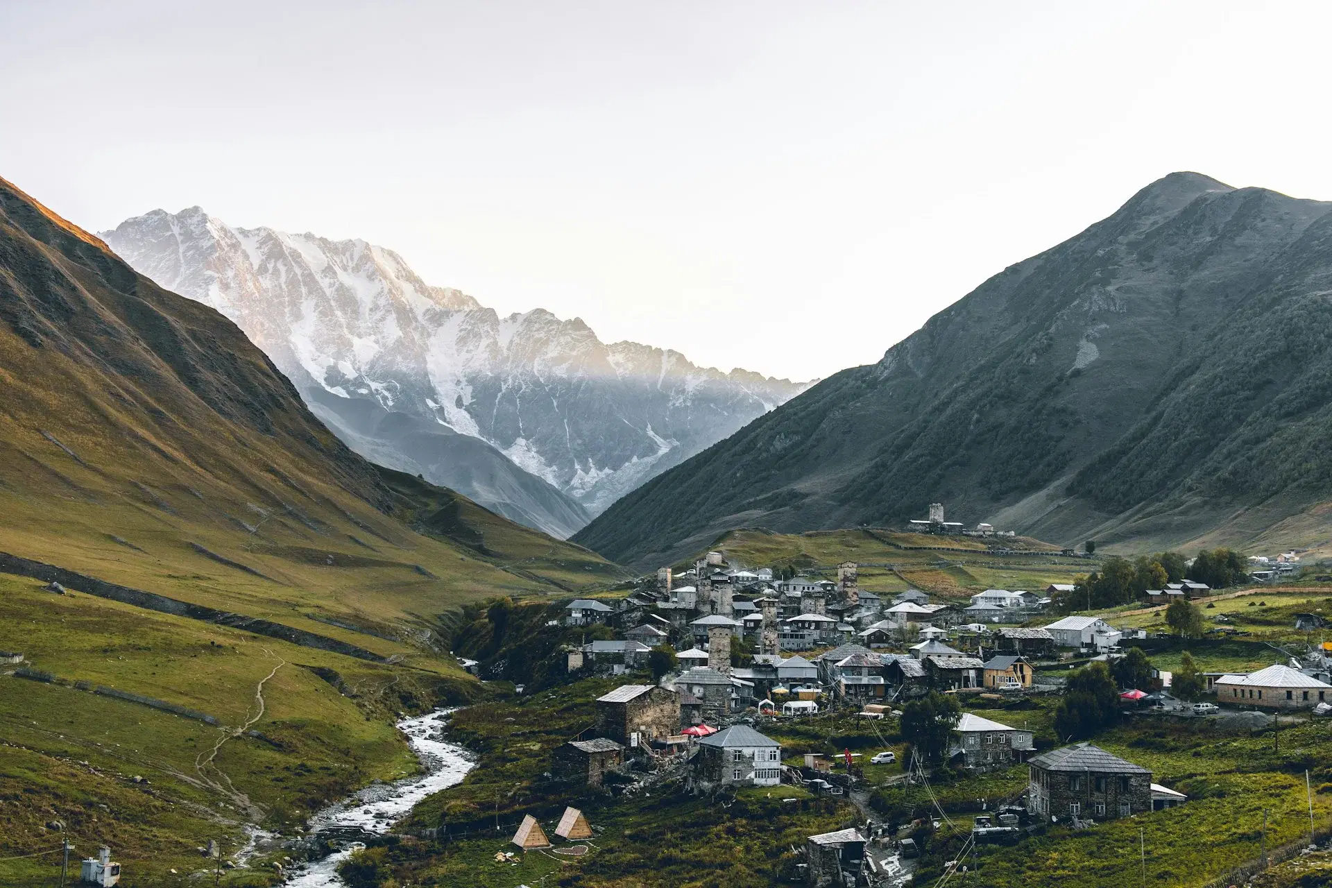 Scenic view of Georgia