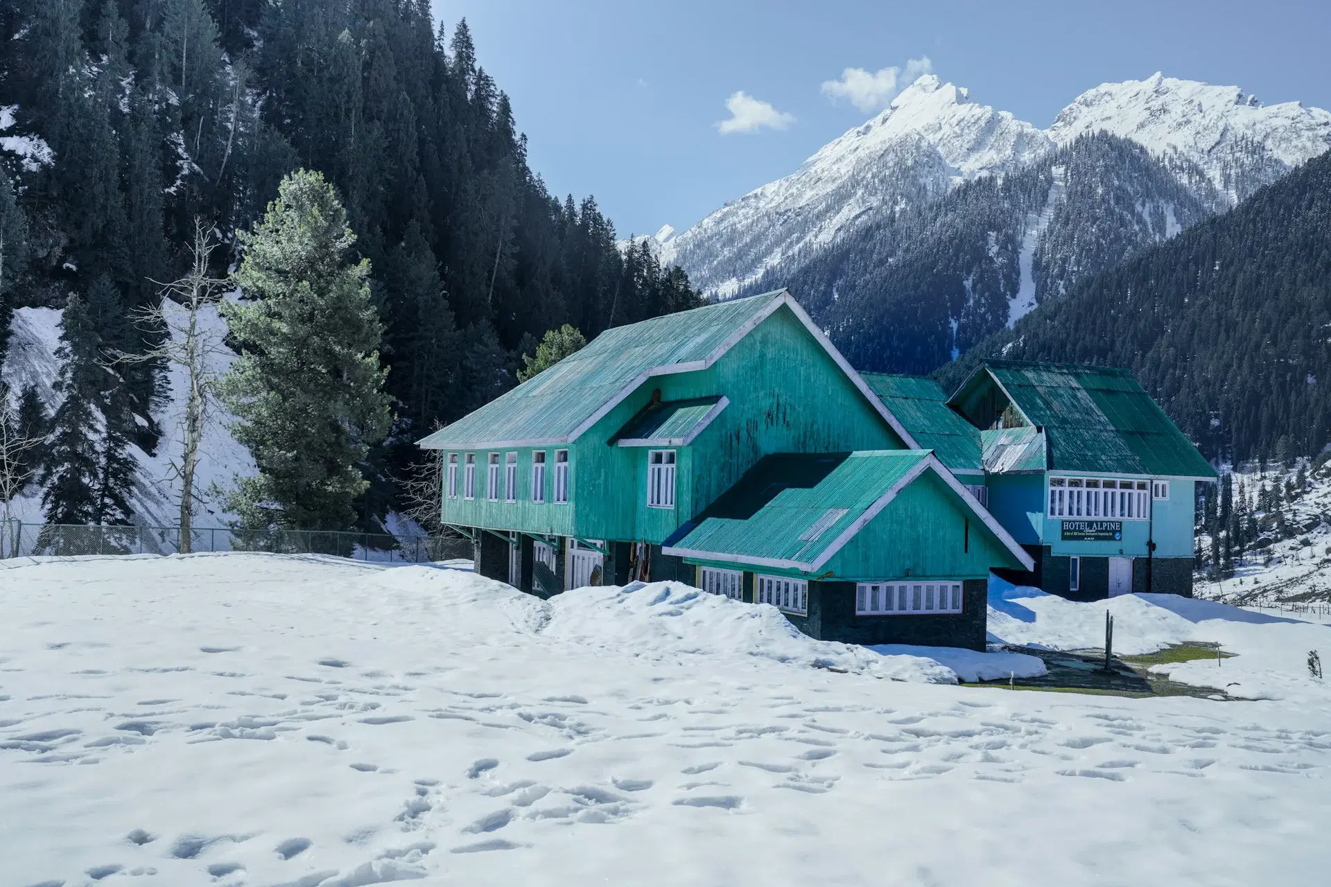Scenic view of Kashmir