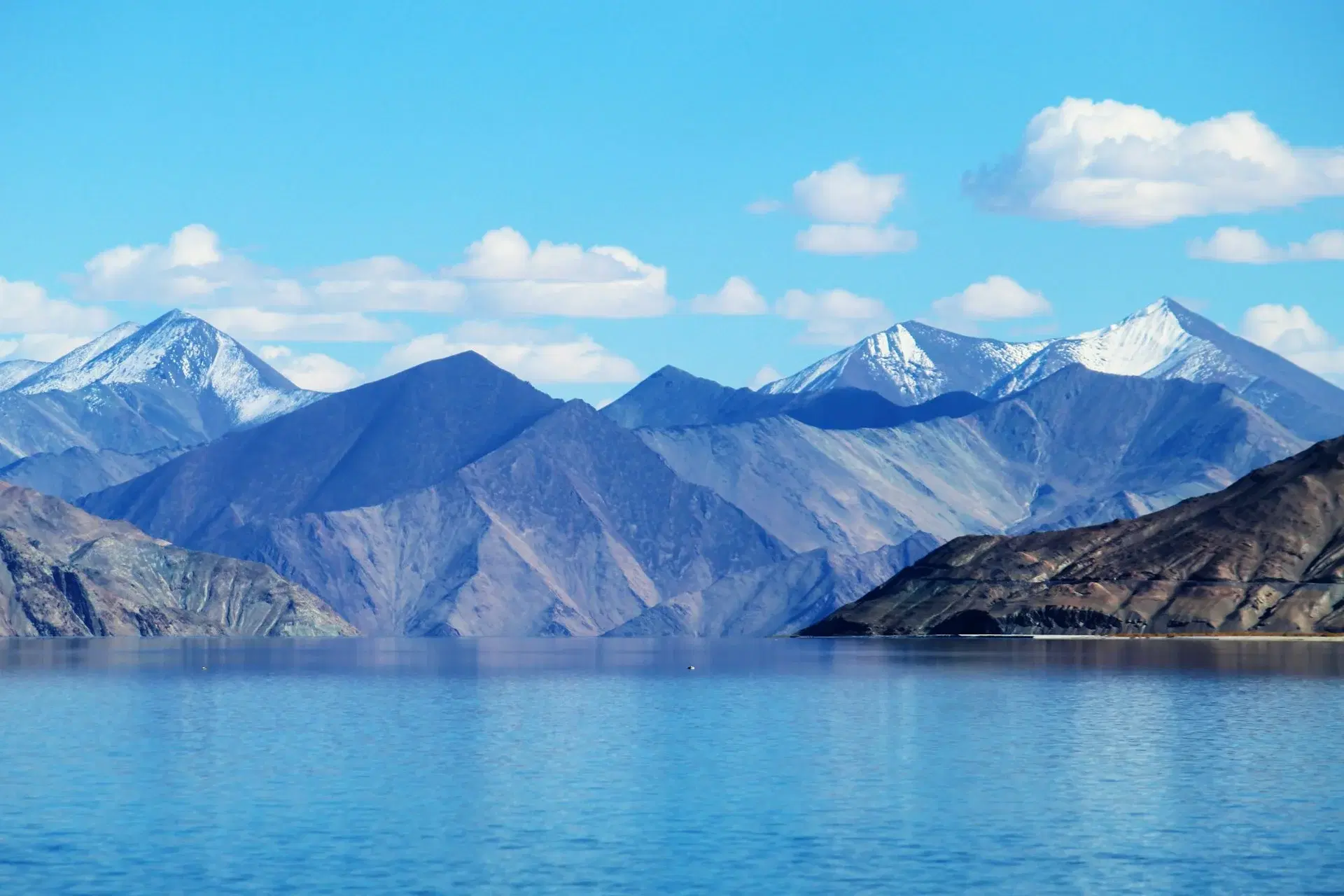 Scenic view of Ladakh