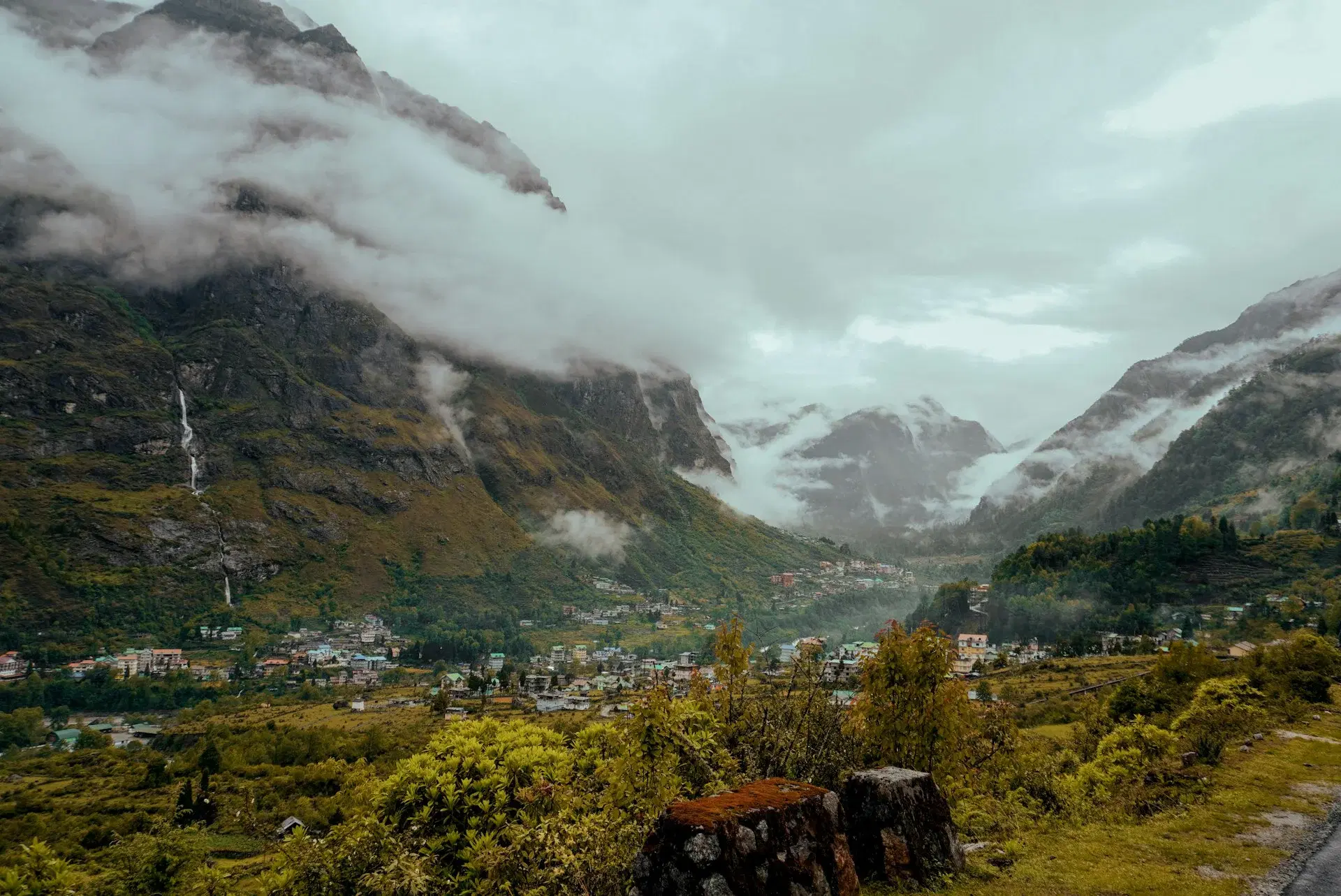 Scenic view of Sikkim