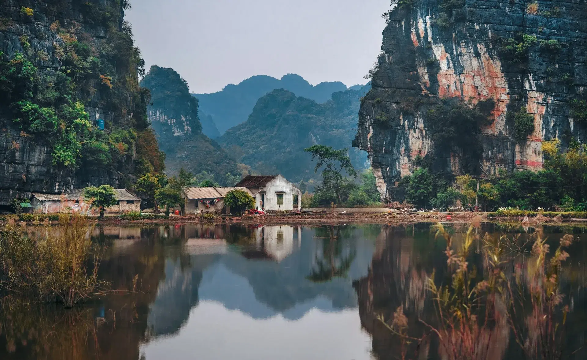 Scenic view of Vietnam